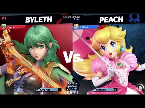 Smash @ Miz's WiFi 9 - Cypher (Byleth) vs. KBlaze (Peach, Bayonetta) Losers Eigths