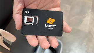 Boost Mobile AN sim activation for iPhone & Android phones