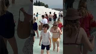 ?️The Wonder Of Pamukkale Turkey Fun -Summer Holiday⛱️ #pamukkale #cleopatra