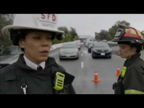 Maya apologising to rose . GROWTH F MAYA BISHOP  #station19