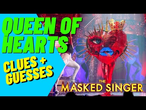 Queen of Hearts Clues and Guesses - Masked Singer - Episode 5