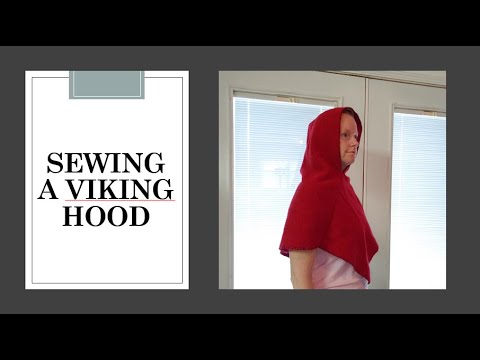 How to Sew a Viking Hood | Easy Medieval Skjoldehamn Hood Tutorial | CosTutorial