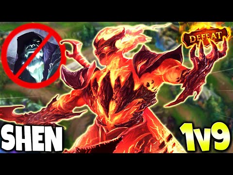Meet Immortal Shen Build the BEST way to 1v9 CARRY in Season 11 🔥 LoL Shen vs Yorick s11 Gameplay