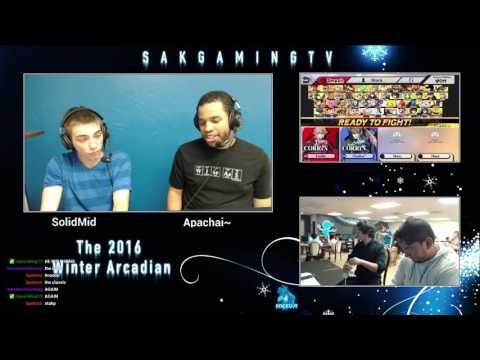 Winter 2016 Smash 4 Arcadian Pools - Yudiketo (Red Corrin) vs BigDaddyJ (Corrin/Cloud)