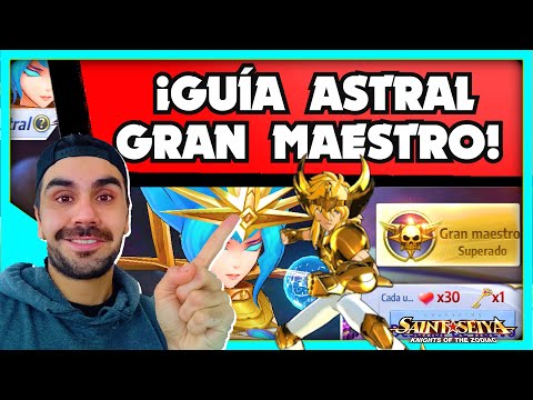¡Guía de ESPACIO ASTRAL GRAN MAESTRO! Teams con HYOGA dorado y DOHKO💥 |  Saint Seiya Awakening
