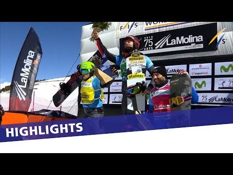 Haemmerle leads Austrian 1-2 in La Molina SBX World Cup | Highlights