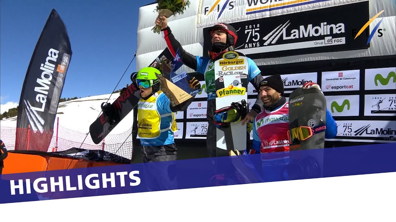 Haemmerle leads Austrian 1-2 in La Molina SBX World Cup | Highlights