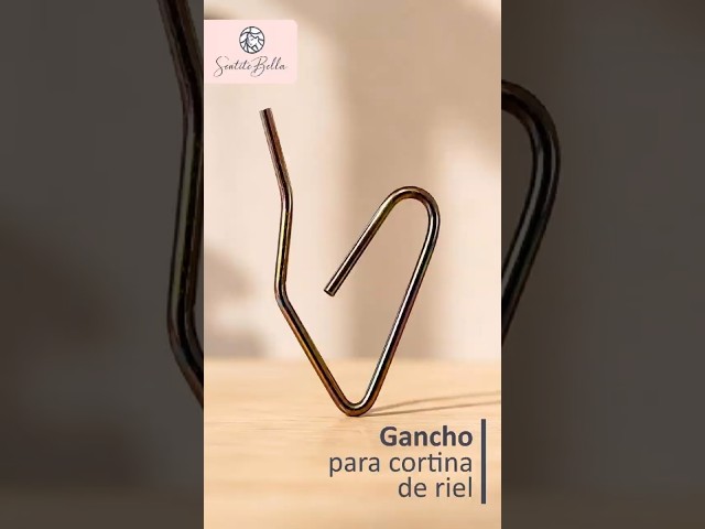 Vídeo relacionado con MERCURY TEXTIL- Ganchos de Cortina de Metal. Ganchos de Riel Resistentes y Duraderos para Cortinas de Sistema de Riel, Fácil Instalación. (50)
