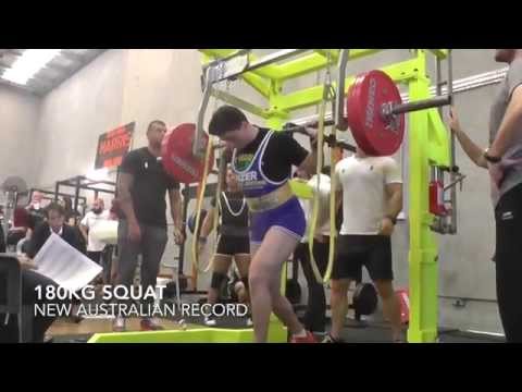 Capo 2014 NSW State Titles - 16 y/o Peter Preketes 515kg @90kg.
