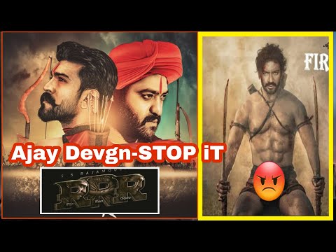 RRR Official Trailer | Ajay Devgn Motion poster teaser| NTR,Ram Charan ,Alia Bhatt| SS Rajamouli