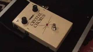 Video thumbnail for Morley Crystal Chorus Pedal demo Telecaster - Marshall amp by gearmanndude
