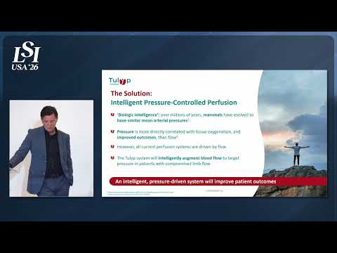 Steve Motes, Tulyp Medical - Pressure-driven perfusion device for vascular procedures | LSI USA '26