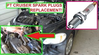Chrysler Pt Cruiser Spark Plugs Removal and Replacement! 2001 - 2009