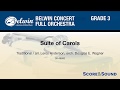Suite of Carols, arr. Leroy Anderson – Score & Sound