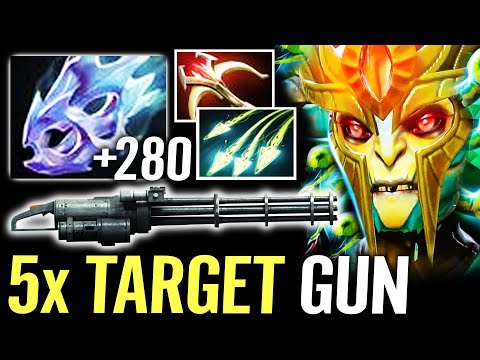 🔥 2x Moonshard + Daedalus Medusa Carry — 5x Split Target 600 AS Machine Gun Comeback Dota 2 Pro