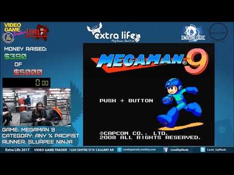 Extra-Life 2017: Mega Man 9 Any% Pacifist (38m 11s) by SlurpeeNinja