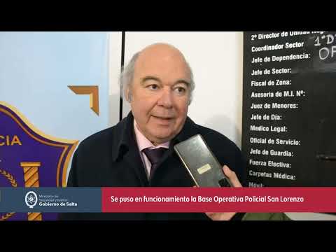 San Lorenzo ya cuenta con una Base Operativa Policial
