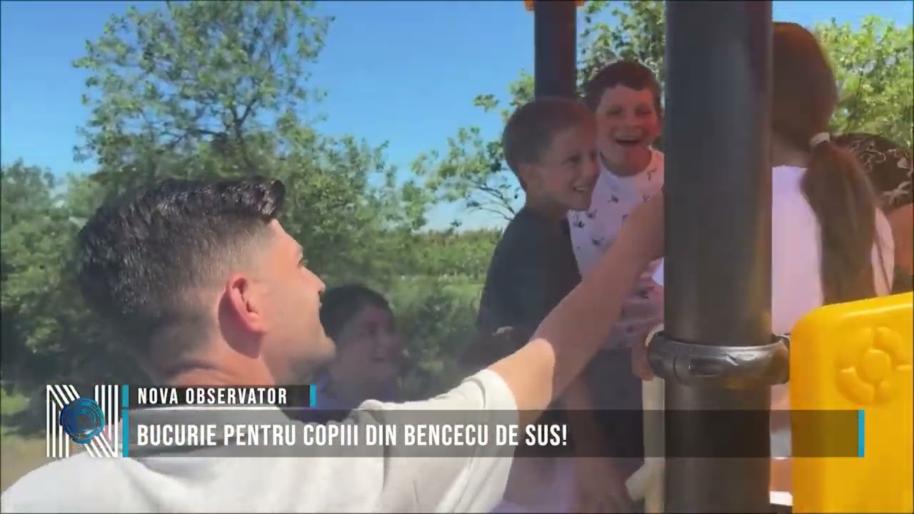 Bucurie pentru copiii din Bencecu de Sus!