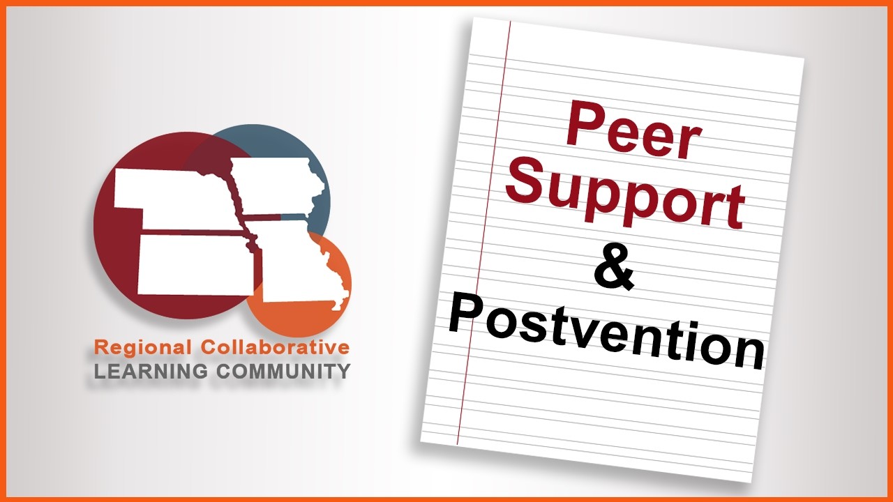 Peer Support and Postvention