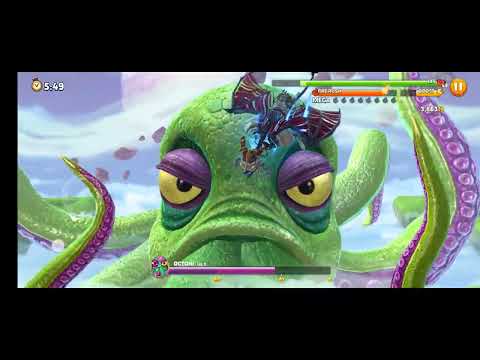 Hungry Dragon: Defeating Octoni LvL 3