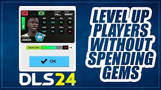 DLS24 | HOW TO UPGRADE PLAYERS WITHOUT SPENDING GEMS | DREAM LEAGUE SOCCER 2024