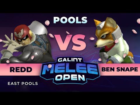 Galint Melee Open: Spring Edition - Redd (Captain Falcon) vs Ben Snape (Fox) - EC Pools