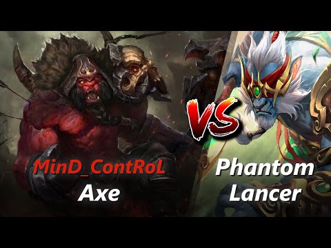 MinD_ContRoL offlane Axe vs Phantom Lancer/Pugna | First 10 minutes