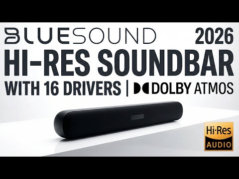 Bluesound Pulse Cinema Dolby Atmos Soundbar