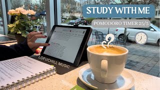 Download lagu STUDY WITH ME at a cafe ☕🥐| Lofi/Chill Music | 1-Hour REAL TIME POMODORO 25/5 mp3 Download lagu STUDY WITH ME at a cafe ☕🥐| Lofi/Chill Music | 1-Hour REAL TIME POMODORO 25/5 mp3