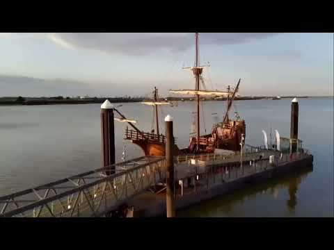 Historic Tall ship Nao Santa Miria Visits Gravesnd | Kent Explorer UK