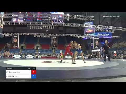 77 Kg Rr Rnd 1 - Rashad Kennedy, Minnesota Vs Jared Fekete, North Carolina 105f
