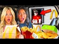 We Had FAST FOOD EMPLOYEES CHOOSE Our FOOD FOR 24 HOURS