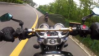 preview picture of video '[GoPro] Buk-ak Skyway with Honda CB900F & BMW F800R'