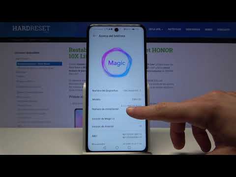 Cómo activar el modo desarrollador en HONOR 10X Lite - opciones de desarrollador