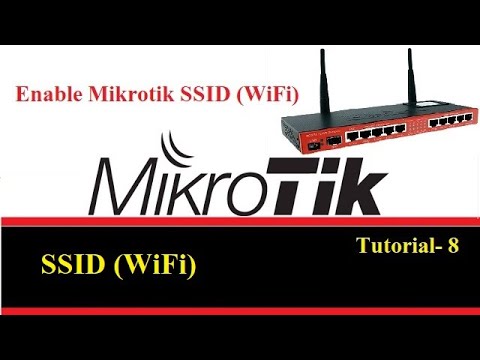 MikroTik Tutorial 8 - Learn How to create SSID in Mikrotik.