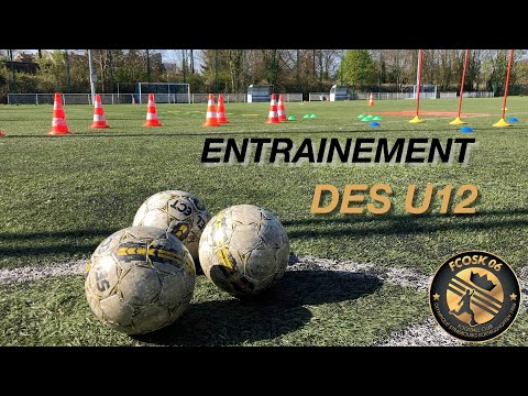 Entrainement U12 FCOSK06 Avril 2021