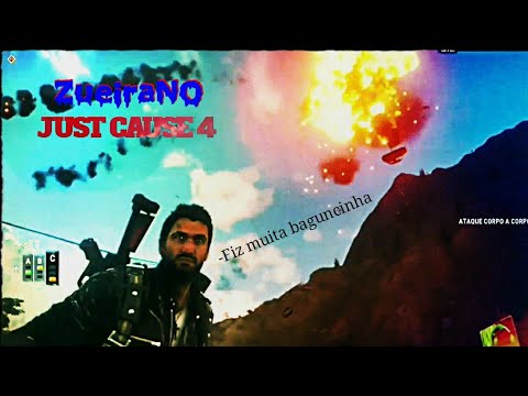 RICO BAGUNCINHA - Zueira no JUST CAUSE 4