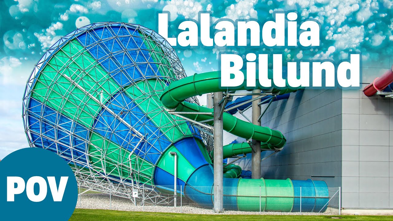 Best Water Park in Denmark: Aquadome Lalandia Billund | All Slides 2024