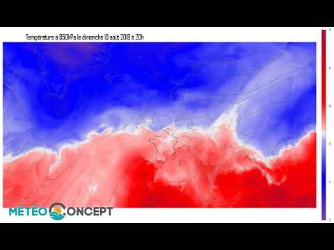 Illustration de l'actualité Vers un coup de chaud au sud la semaine prochaine!