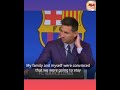Lionel Messi | Leaving speech of Messi From Barcelona | Good bye speech of Messi | English Subtitles