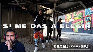 HOMER EL MERO MERO Ft. T&amp;K, Mir Nicolas - Si Me Das A Elegir | VARE REACCIÓN