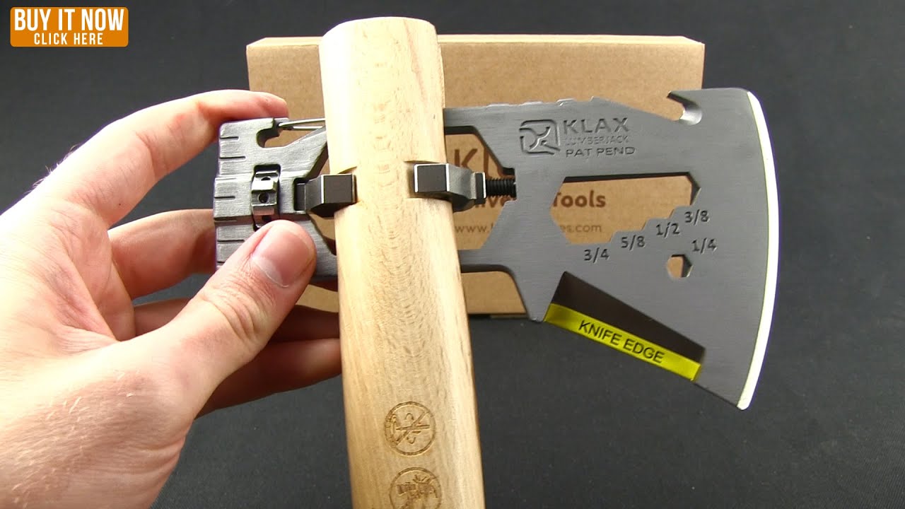 Klecker KLAX-Lumberjack Axe Head Multi-Tool (10-in-1) KLAX-03