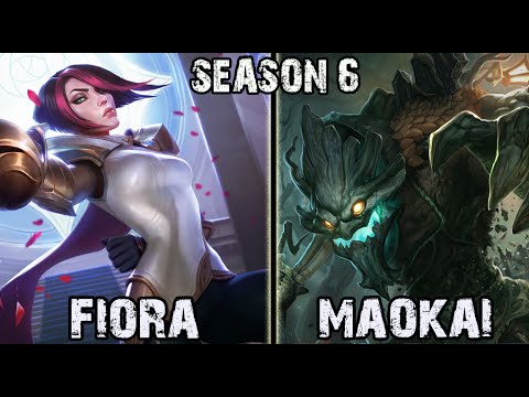 LGD Marin Fiora vs Maokai TOP Ranked Challenger Korea