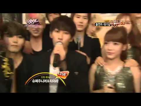 120720 T-ARA & SUPER JUNIOR WAITING ROOM