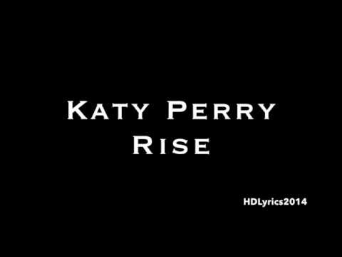 Katy Perry - Rise Lyrics