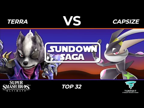Terra (Wolf) vs Capsize (Greninja) - Ultimate Top 32 - Sundown Saga 2024