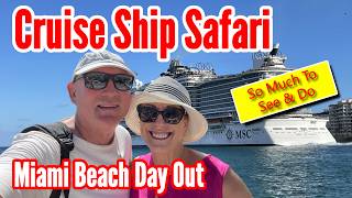 Miami Beach Pre‑Cruise Day - South Beach Art Deco, Ship Spotting, Fantastic Food & Neon Nightlife