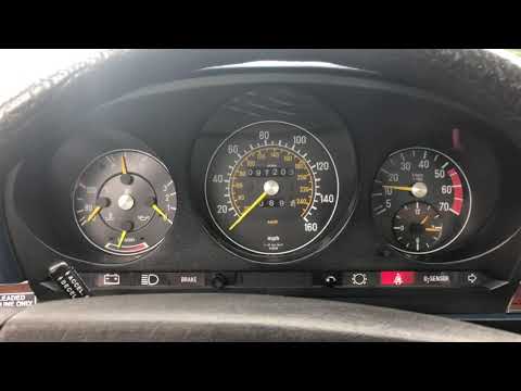 Thumbnail for 1981 380sl cold start