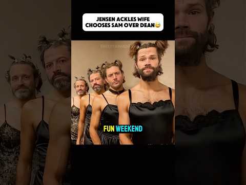 Jensen Ackles wife chooses Sam over Dean😂#shorts #jensenackles