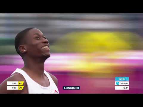 CWG: Men's 100m Round 1 - Heat 3 | Sprinting | SportsMax TV